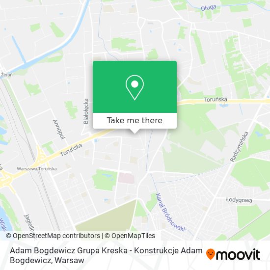 Adam Bogdewicz Grupa Kreska - Konstrukcje Adam Bogdewicz map