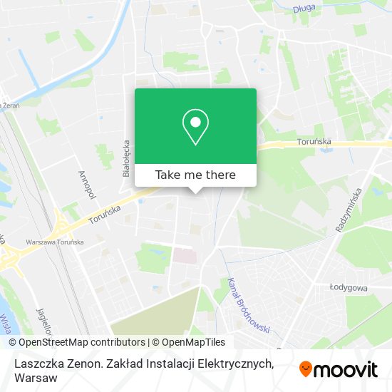 Laszczka Zenon. Zakład Instalacji Elektrycznych map