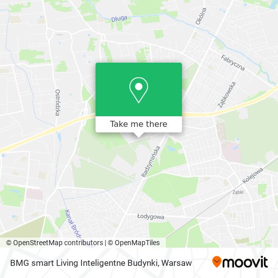 BMG smart Living Inteligentne Budynki map