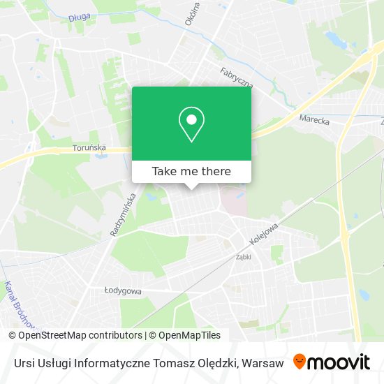 Ursi Usługi Informatyczne Tomasz Olędzki map