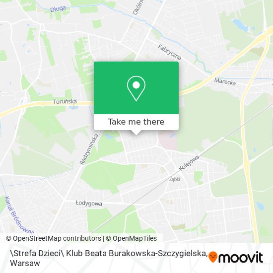 \Strefa Dzieci\ Klub Beata Burakowska-Szczygielska map