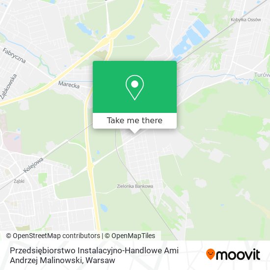 Przedsiębiorstwo Instalacyjno-Handlowe Ami Andrzej Malinowski map