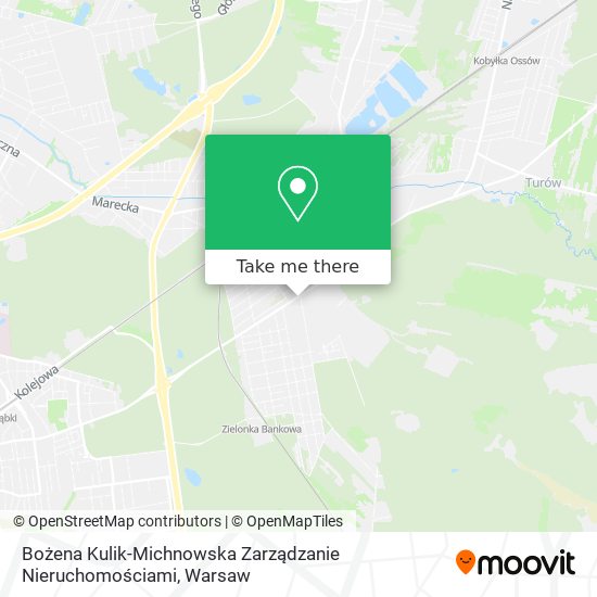 Bożena Kulik-Michnowska Zarządzanie Nieruchomościami map