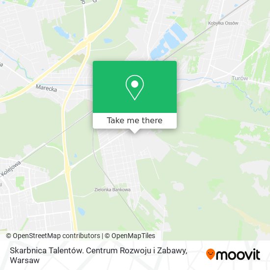 Карта Skarbnica Talentów. Centrum Rozwoju i Zabawy