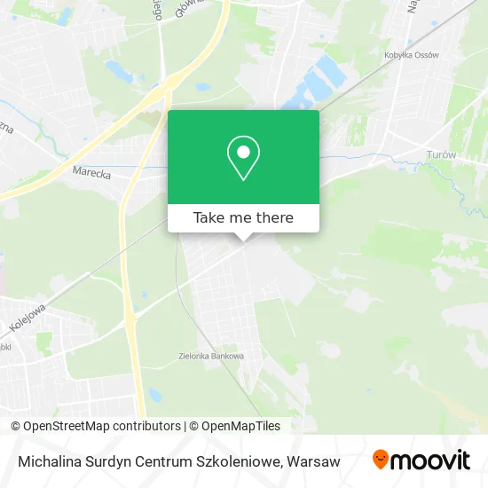 Карта Michalina Surdyn Centrum Szkoleniowe