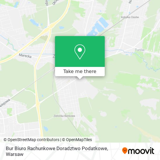 Bur Biuro Rachunkowe Doradztwo Podatkowe map