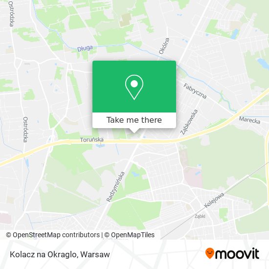 Kolacz na Okraglo map