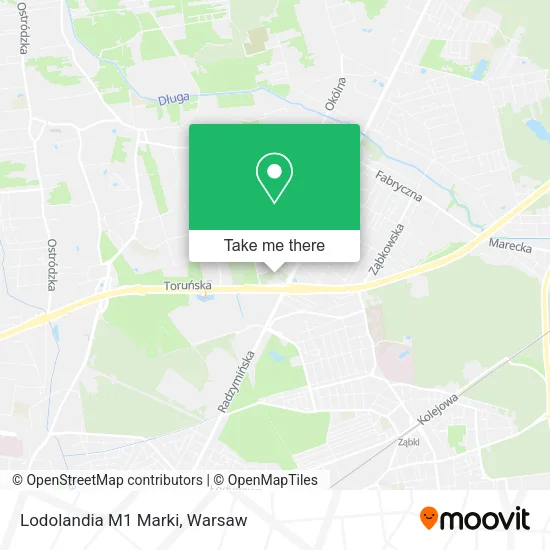 Lodolandia M1 Marki map