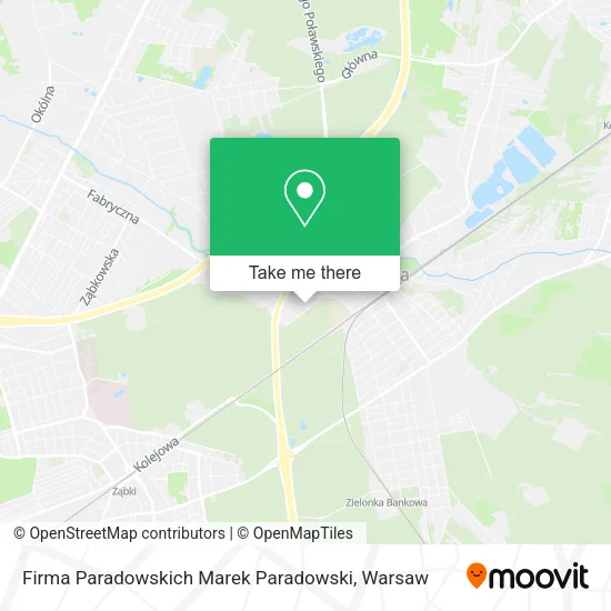 Firma Paradowskich Marek Paradowski map