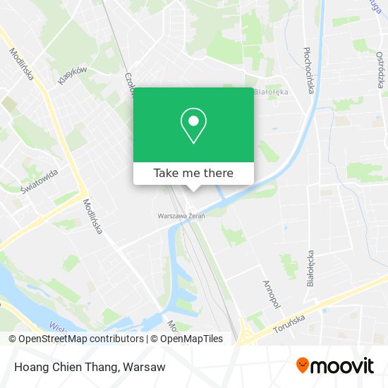 Hoang Chien Thang map