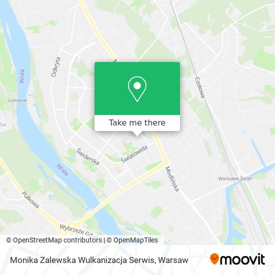 Monika Zalewska Wulkanizacja Serwis map