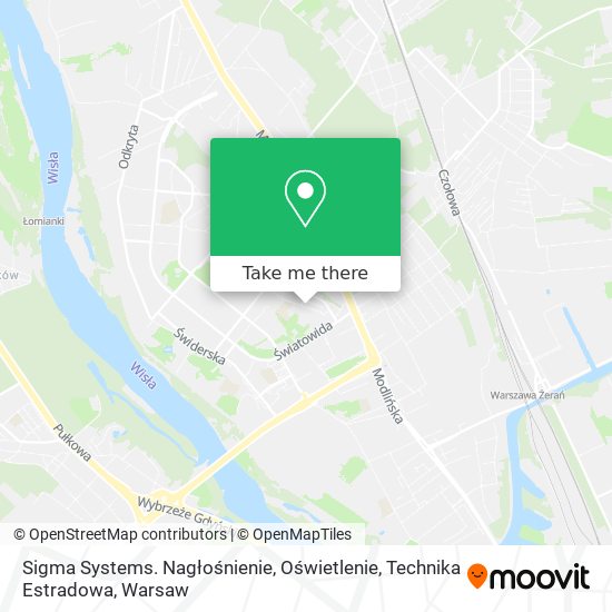 Sigma Systems. Nagłośnienie, Oświetlenie, Technika Estradowa map