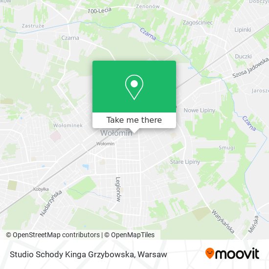 Studio Schody Kinga Grzybowska map