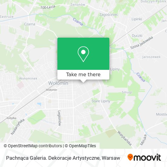 Pachnąca Galeria. Dekoracje Artystyczne map