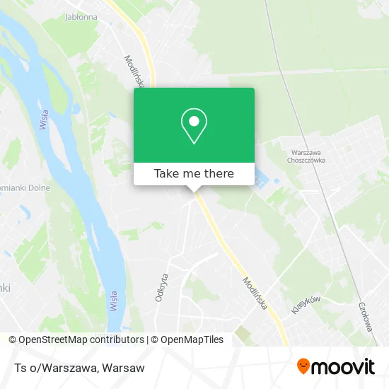 Карта Ts o/Warszawa
