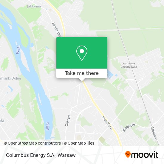 Columbus Energy S.A. map