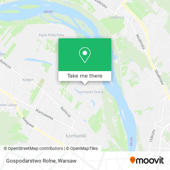 Gospodarstwo Rolne map