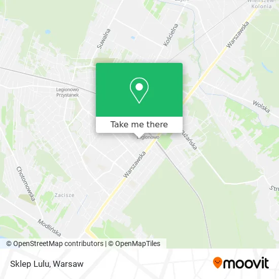 Карта Sklep Lulu