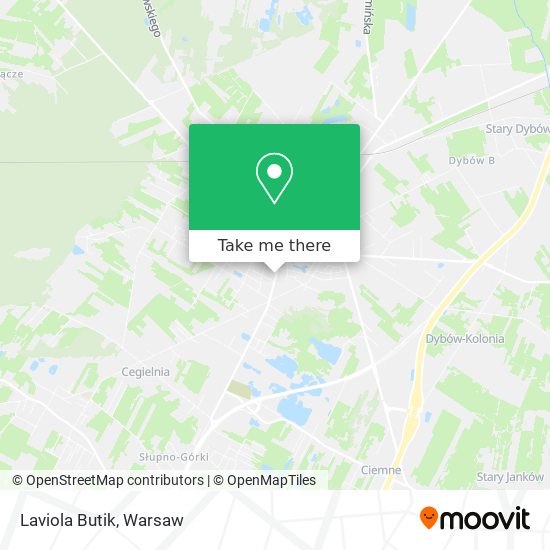 Laviola Butik map