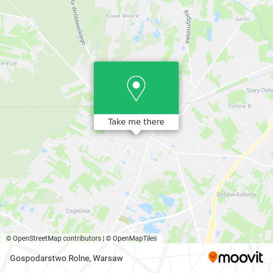 Gospodarstwo Rolne map