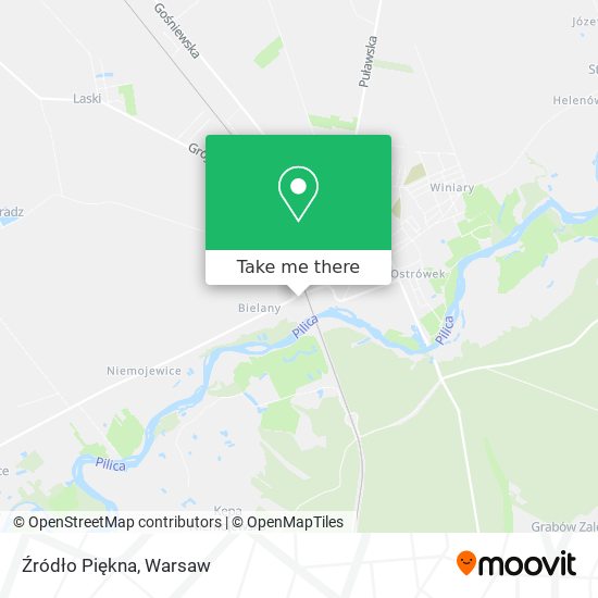 Źródło Piękna map