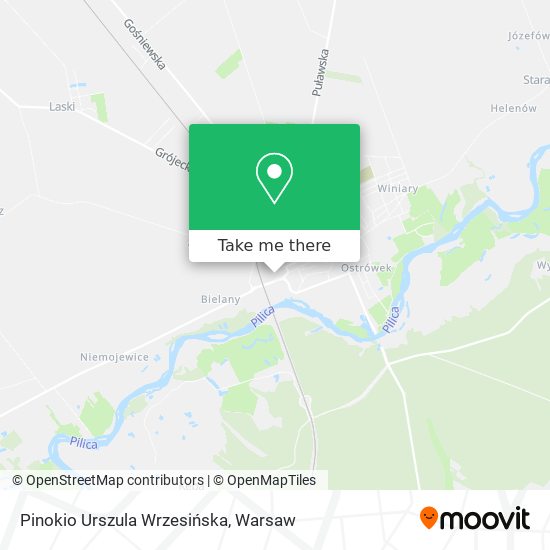 Pinokio Urszula Wrzesińska map