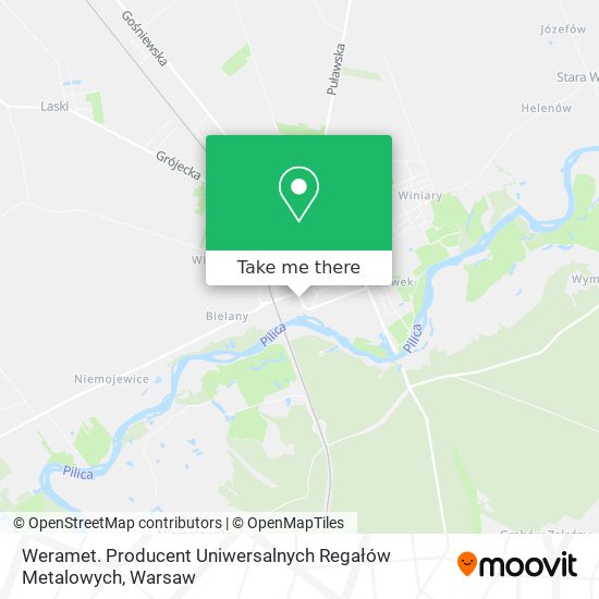 Weramet. Producent Uniwersalnych Regałów Metalowych map