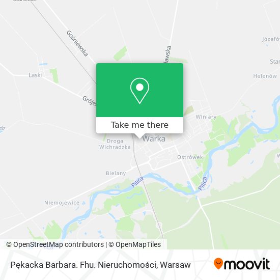 Pękacka Barbara. Fhu. Nieruchomości map