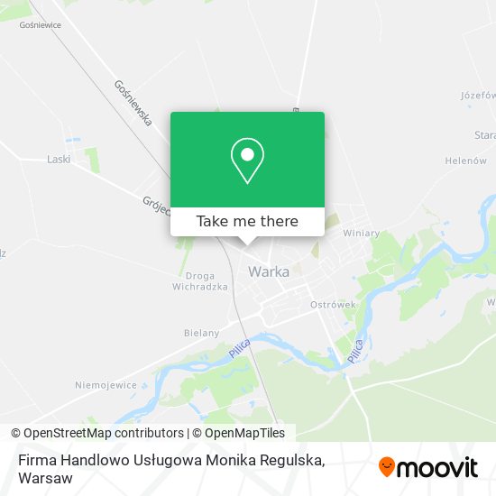 Firma Handlowo Usługowa Monika Regulska map