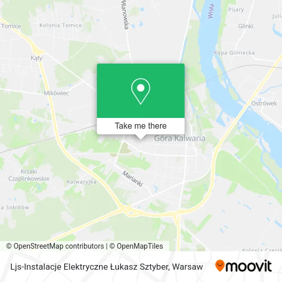 Карта Ljs-Instalacje Elektryczne Łukasz Sztyber