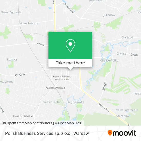 Карта Polish Business Services sp. z o.o.