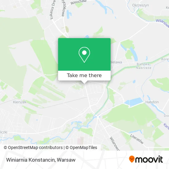 Карта Winiarnia Konstancin