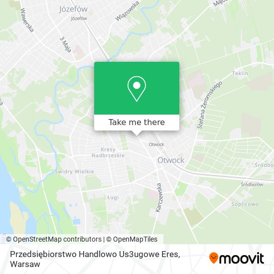 Przedsiębiorstwo Handlowo Us3ugowe Eres map