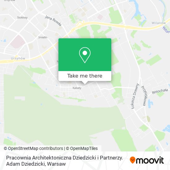 Pracownia Architektoniczna Dziedzicki i Partnerzy. Adam Dziedzicki map