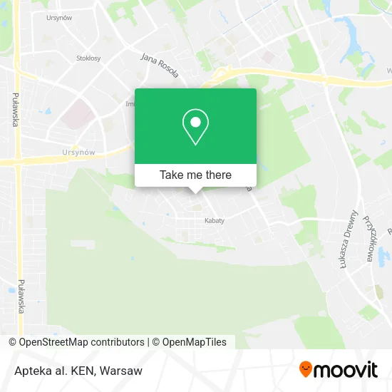 Карта Apteka al. KEN