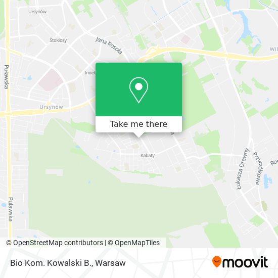 Bio Kom. Kowalski B. map