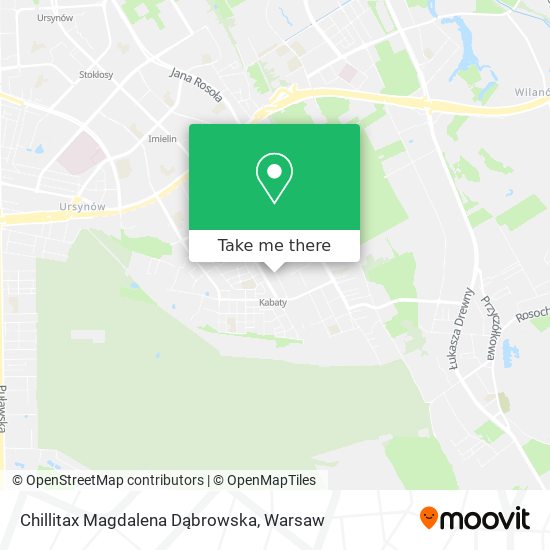 Chillitax Magdalena Dąbrowska map