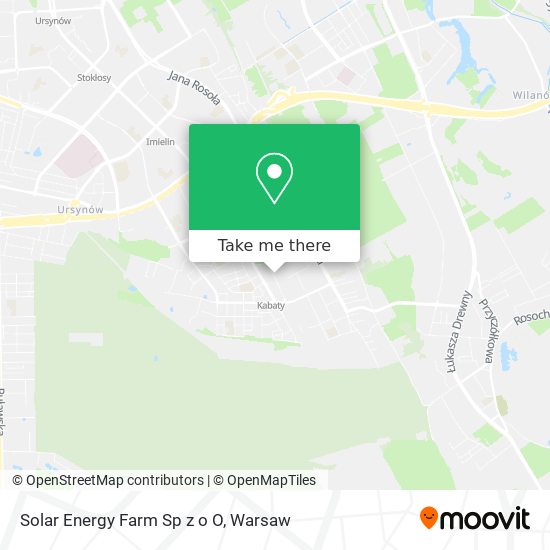 Solar Energy Farm Sp z o O map