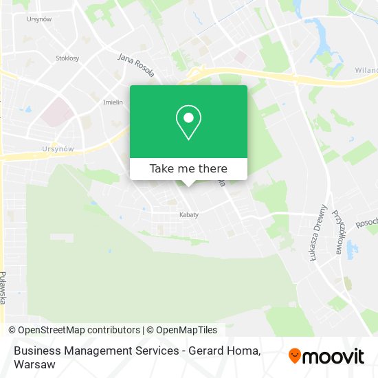 Business Management Services - Gerard Homa map