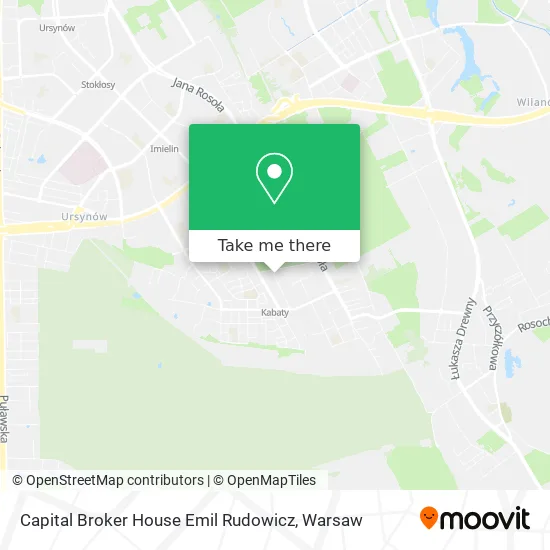 Карта Capital Broker House Emil Rudowicz