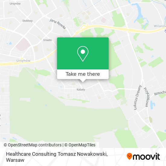 Healthcare Consulting Tomasz Nowakowski map