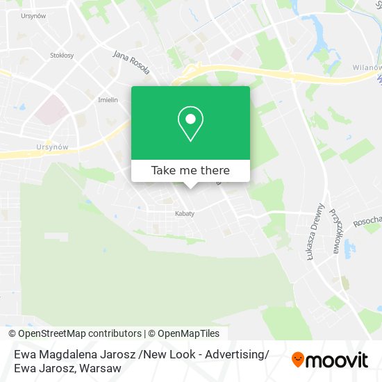 Ewa Magdalena Jarosz /New Look - Advertising/ Ewa Jarosz map