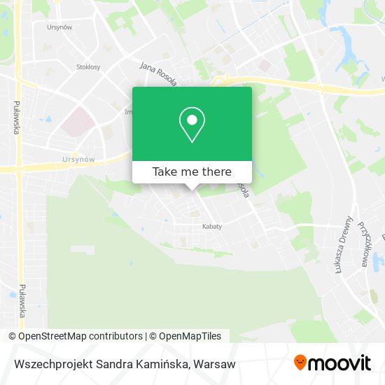 Wszechprojekt Sandra Kamińska map