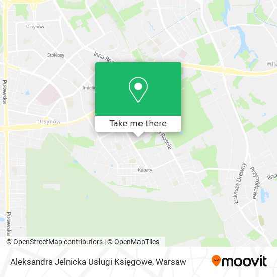 Aleksandra Jelnicka Usługi Księgowe map