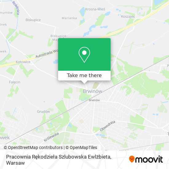 Pracownia Rękodzieła Szlubowska Ewlżbieta map