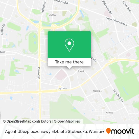 Agent Ubezpieczeniowy Elżbieta Stobiecka map