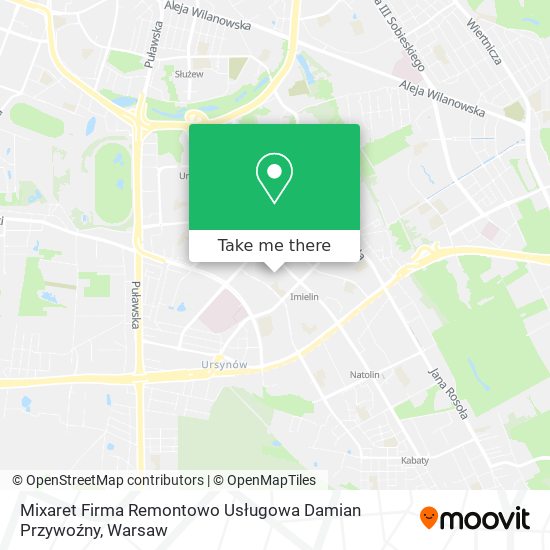 Mixaret Firma Remontowo Usługowa Damian Przywoźny map