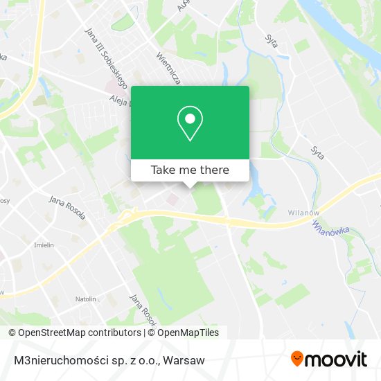M3nieruchomości sp. z o.o. map