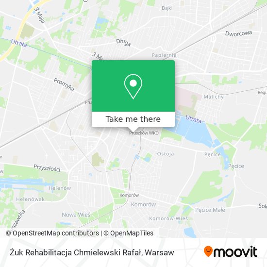 Żuk Rehabilitacja Chmielewski Rafał map