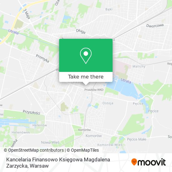 Kancelaria Finansowo Księgowa Magdalena Zarzycka map